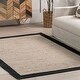 preview thumbnail 28 of 29, Nuloom Bronwyn Farmhouse Bordered Jute Blend Area Rug
