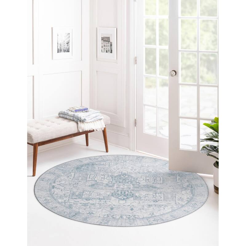 Transitional Rine Collection Area Rug