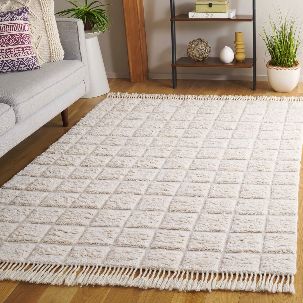 SAFAVIEH Handmade Vermont Kyra Transitional Wool Rug