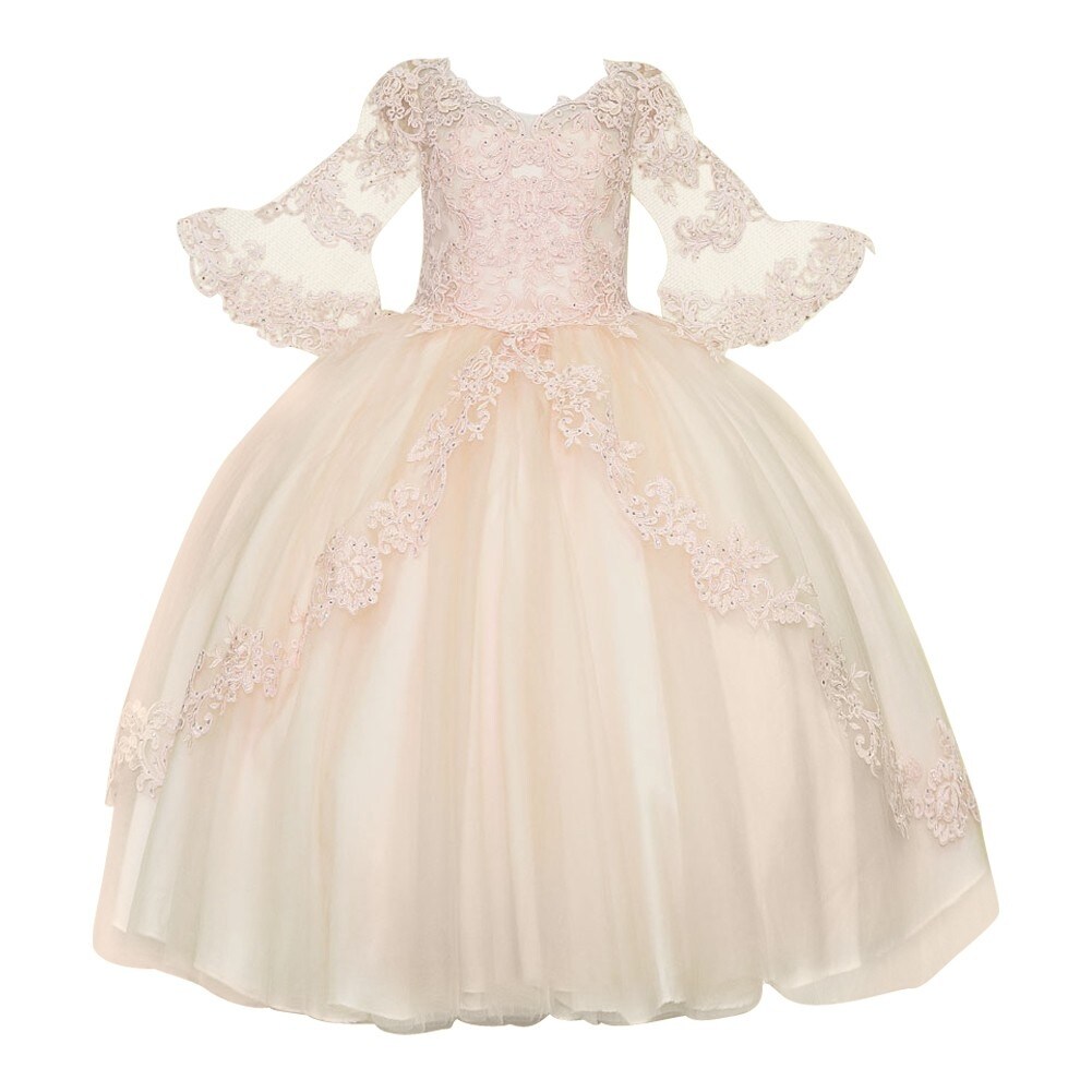 floor length girl dresses