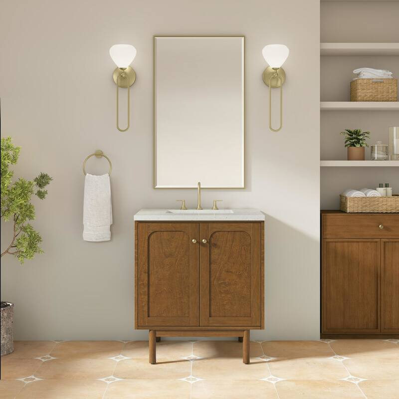 James Martin Vanities 545-V30-3LDL Laurent 30" Single Basin Poplar