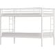preview thumbnail 9 of 36, Bunk Bed Metal Twin Size Bunk Beds Frame with Ladder & Full-Length Guardrail Heavy Duty Sturdy 2 in 1 Convertible Bunk Bed
