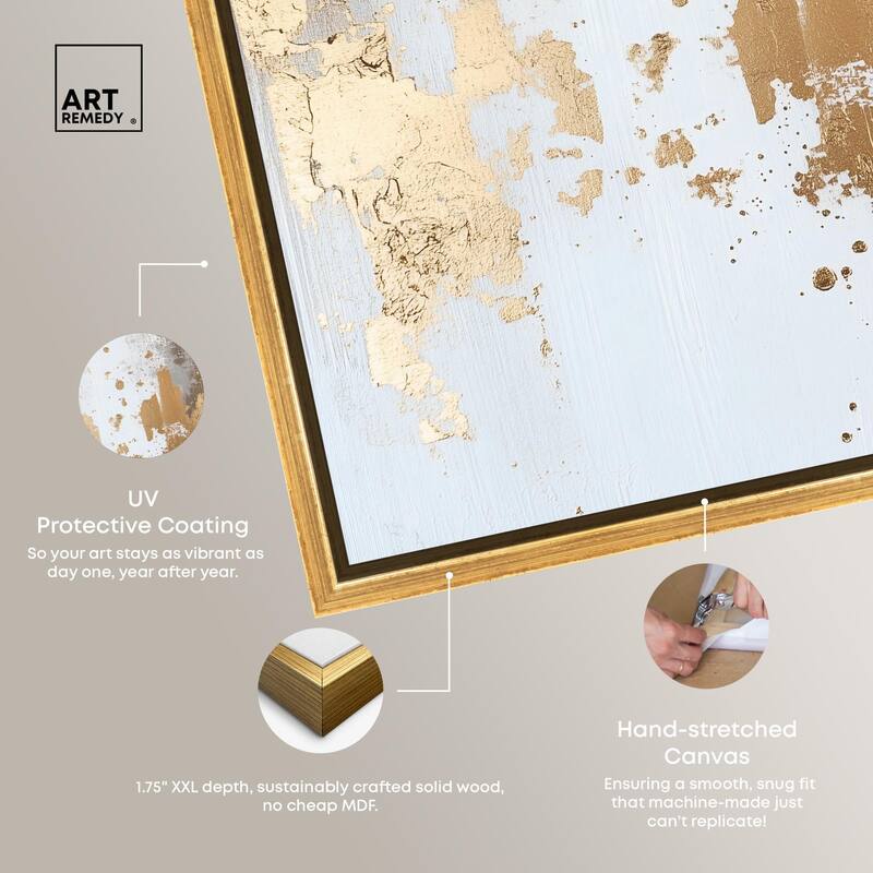 Ghostly Glimmer II Canvas by Art Remedy