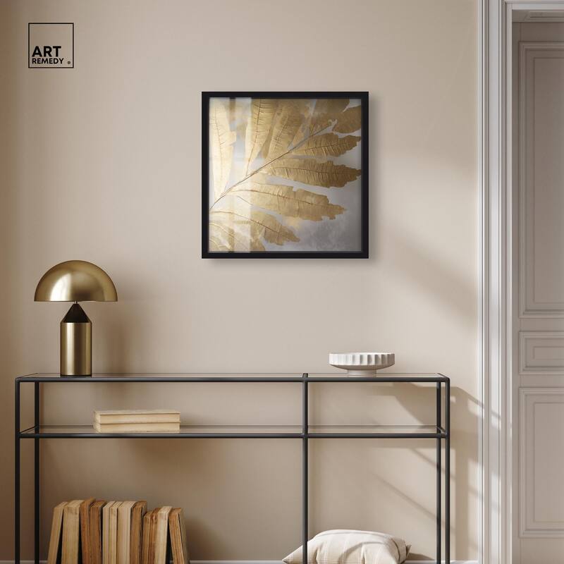 Golden Canopy (I) Shadowbox by Art Remedy