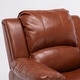 preview thumbnail 35 of 37, Charleston Leather Gel Glider Rocker Recliner by Greyson Living