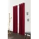 preview thumbnail 7 of 39, ThermaLogic Weathermate Insulated Cotton Grommet Curtain Panel - Pair