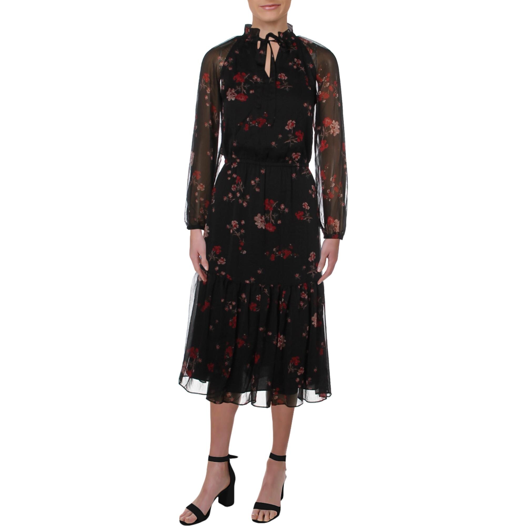 lauren ralph lauren midi dress