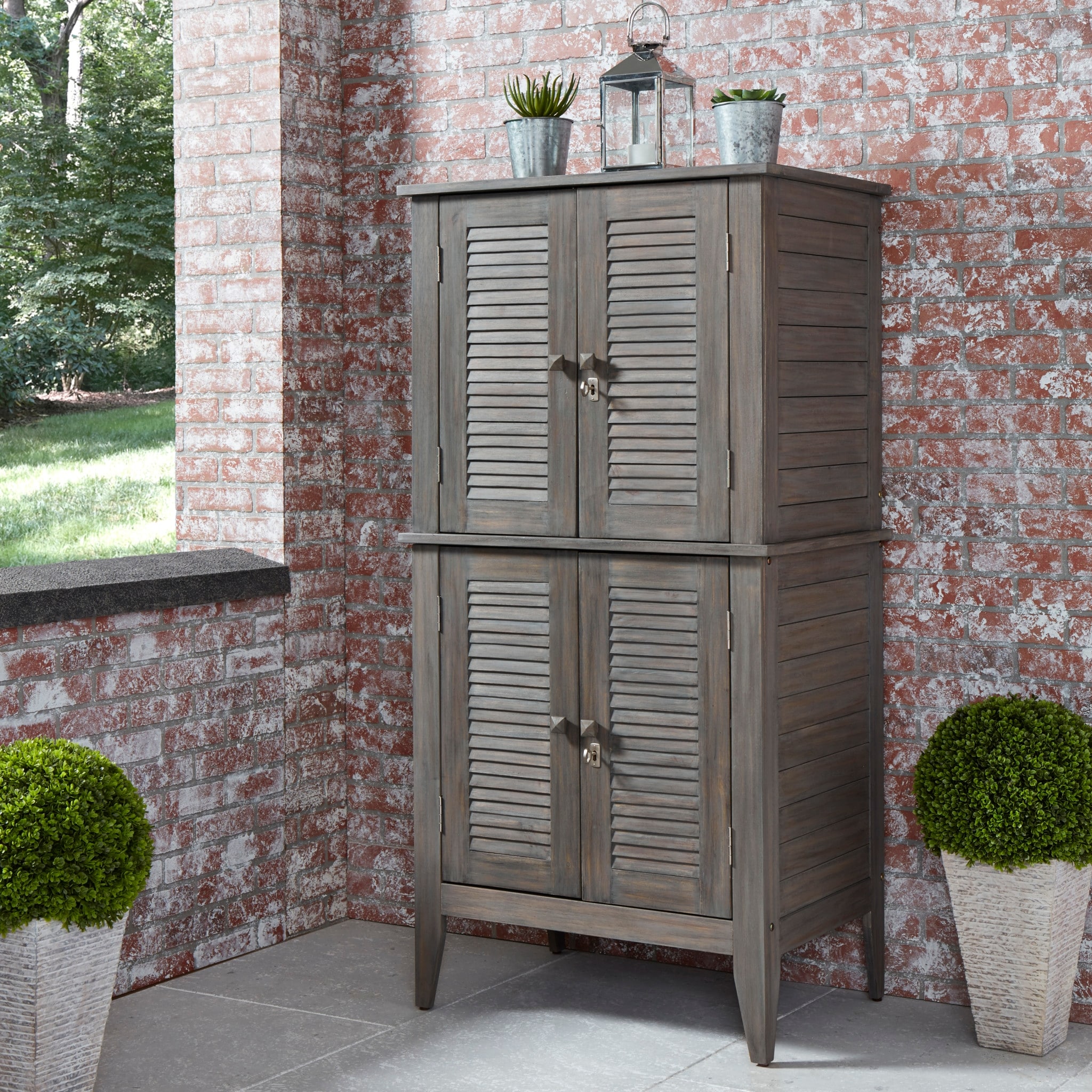 Outdoor wood cabinets 2025