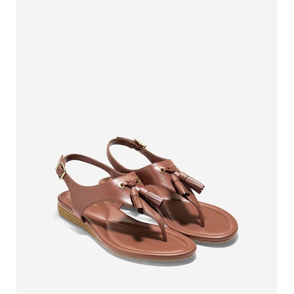 Cole Haan Womens Rona Split Toe Casual Slingback Sandals