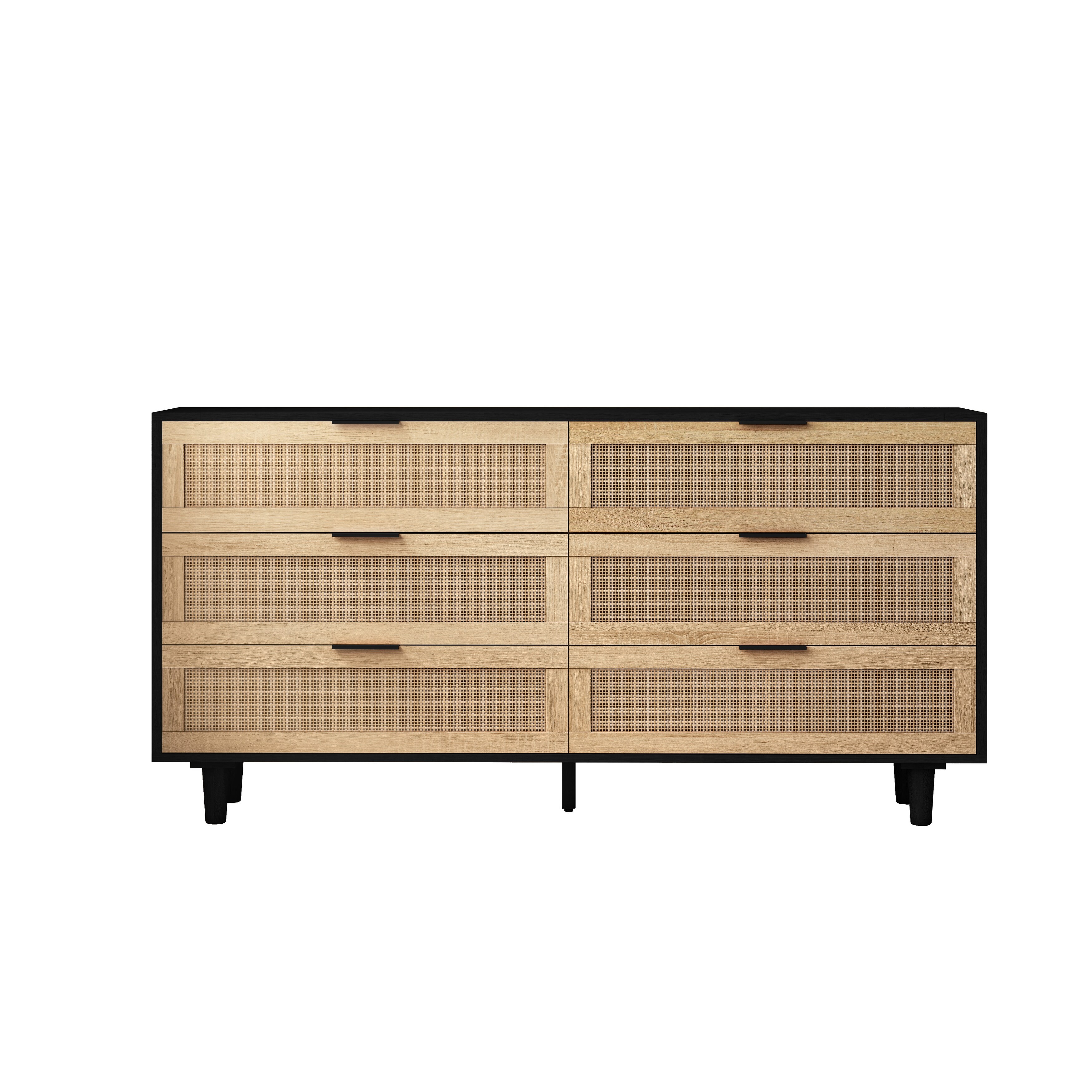 Rattan chest of sales drawers big w