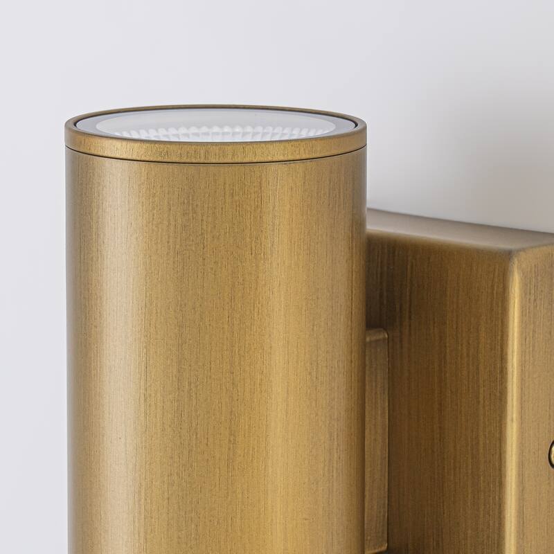 2 - Light Modern Industrial LED Outdoor Wall Sconce