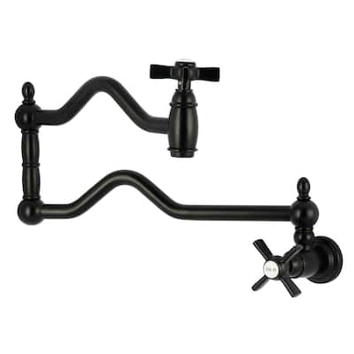 Kingston Brass KS210.0ZX Millennium 4.5 GPM Wall Mounted Single Hole