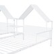 preview thumbnail 23 of 22, Twin Size Metal Double Platform Bed with Headboard and Nightstand