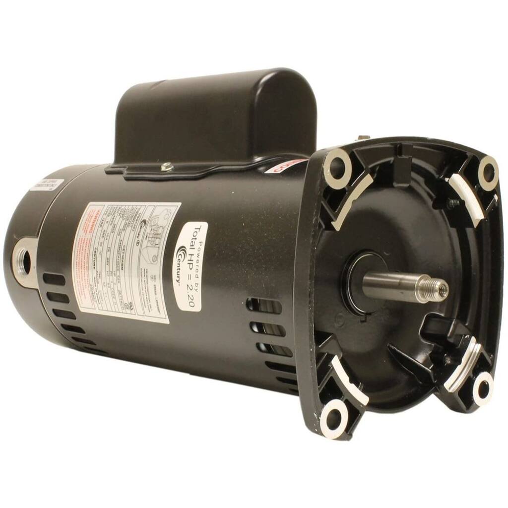 2 HP Square Flange Threaded Shaft Horizontal Pool Pump Motor, 1.1 SF