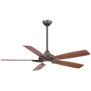 Minka Aire Dyno Oil Rubbed Bronze 5 Blade 52 Inch LED Ceiling Fan