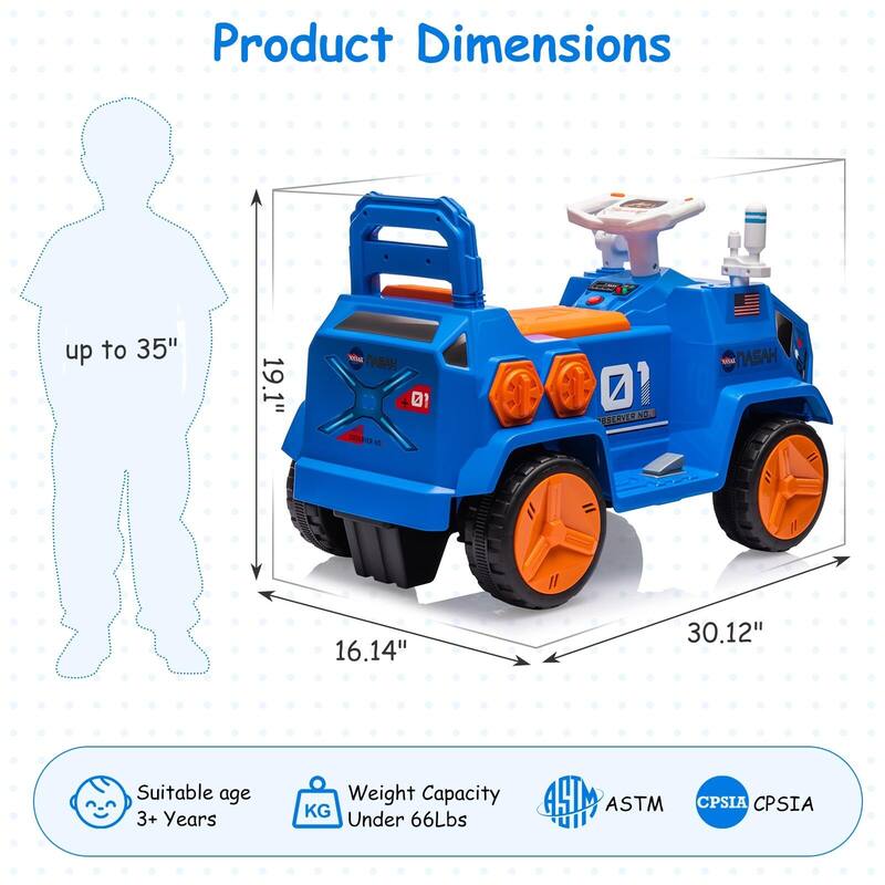 Kids Ride On Car, Powerful and Safe Ride-On Toy