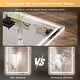 preview thumbnail 32 of 52, LED Bathroom Vanity Mirror Wall Mounted with Double Light Strip, 3-Color Dimmable, Anti-Fog, HD Tempered Glass, UL-Listed, ETL