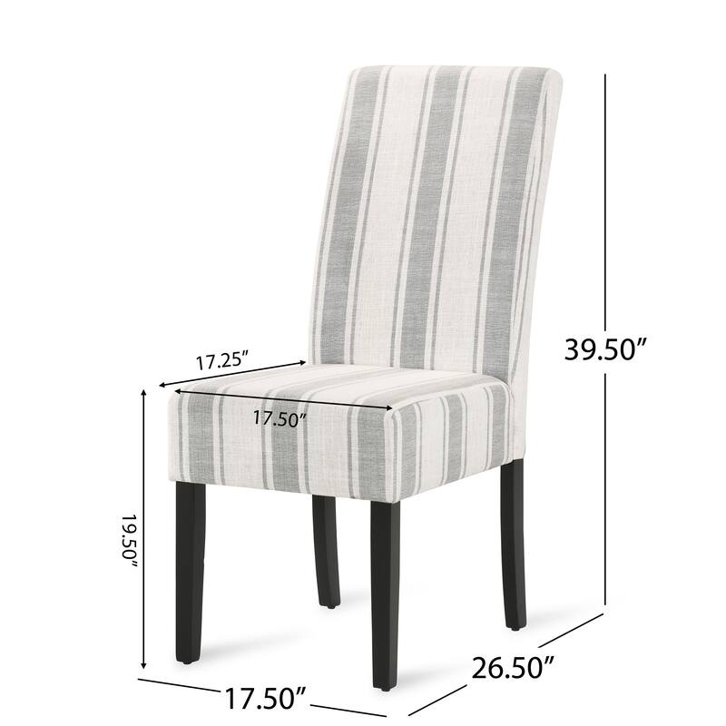 Christopher Knight Home Pollards Upholstered Dining Chairs (Set of 2) - N/A