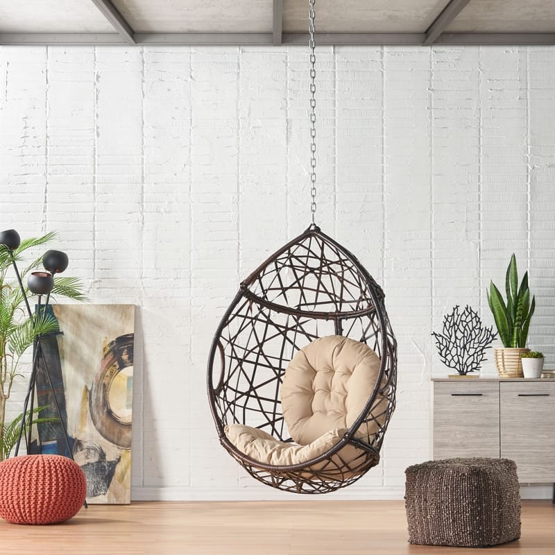 52''H Hanging Patio Swing Chair