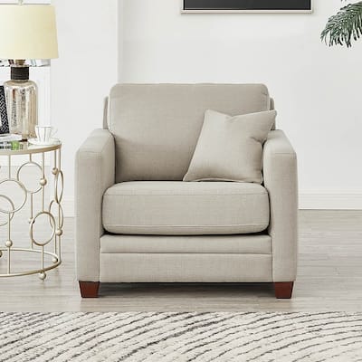 Hydeline Naples Fabric Chair, Memory Foam and Springs