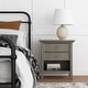 preview thumbnail 81 of 104, WYNDENHALL Halifax SOLID WOOD 24 inch Wide Bedside Nightstand Table Farmhouse Grey