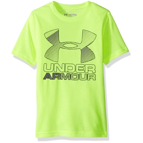 green athletic shirt