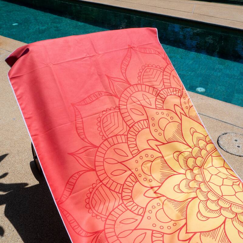Arkwright Mandala Microfiber Oversized Beach Towel - 30x70