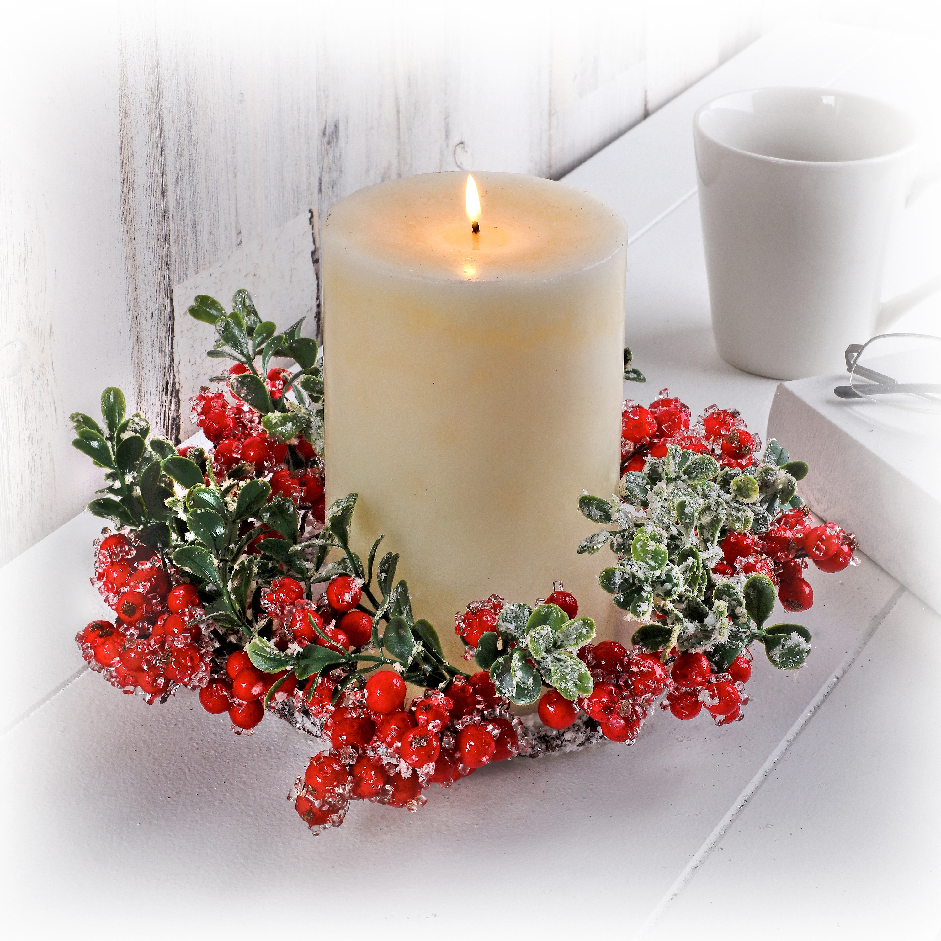 Boxwood deals candle ring