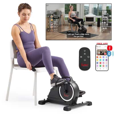 Sunny Smart Motorized Mini Exercise Bike - SF-B020029SMART