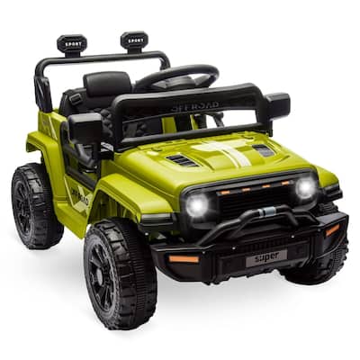 Ride On Truck for Kids, 12V Battery Powered Toy Car with Remote Control
