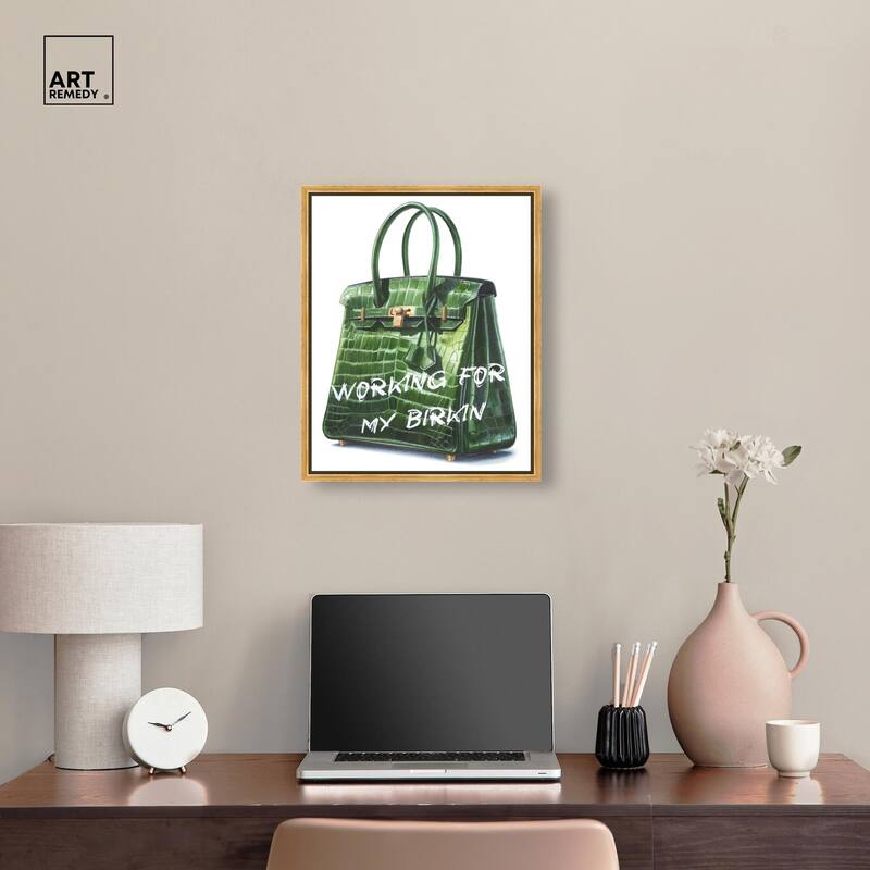 Doll Memories - Greeny Dream Canvas by Art Remedy