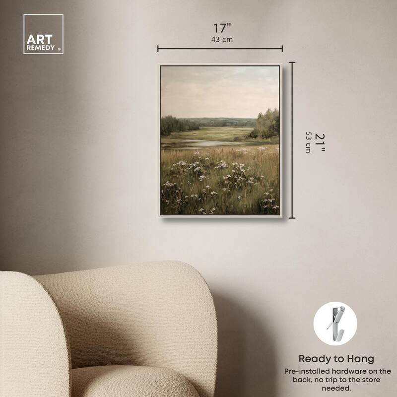 Marshland Whispers Canvas by Art Remedy