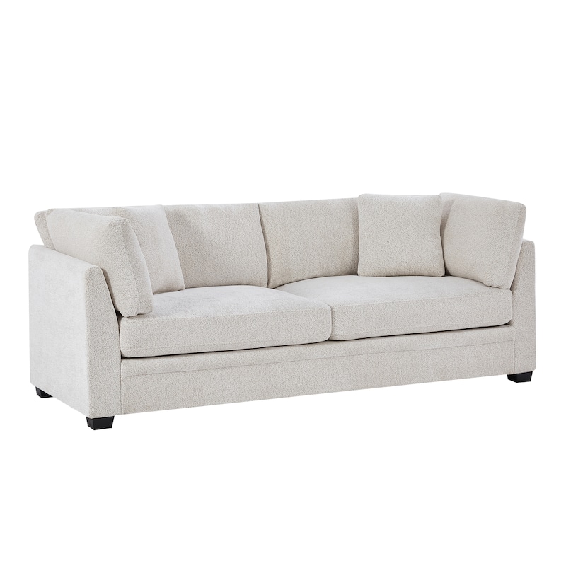 Christopher Knight Home - Flare Modern Upholstered Sofa with Flared Arms