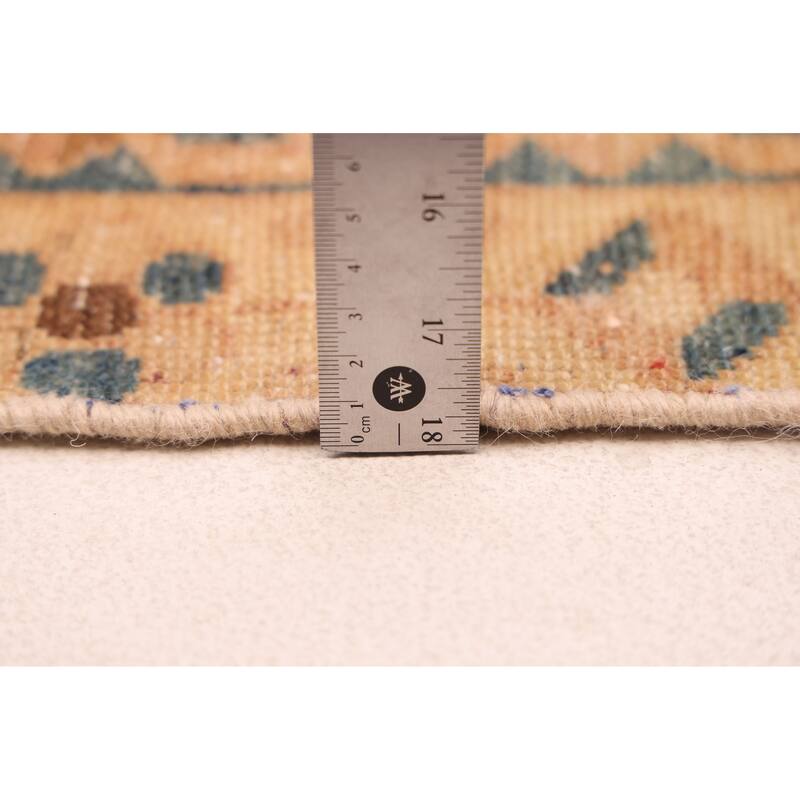 ECARPETGALLERY Hand-knotted Antalya Vintage Dark Blue Wool Rug - 6'1 x 9'10