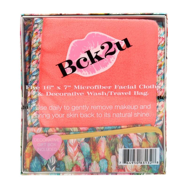 Arkwright Makeup Remover Cloths with Storage Bag - 7.5x15.5