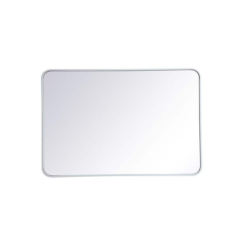 Elegant Lighting MR802740 Evermore 40" W x 27" H Contemporary