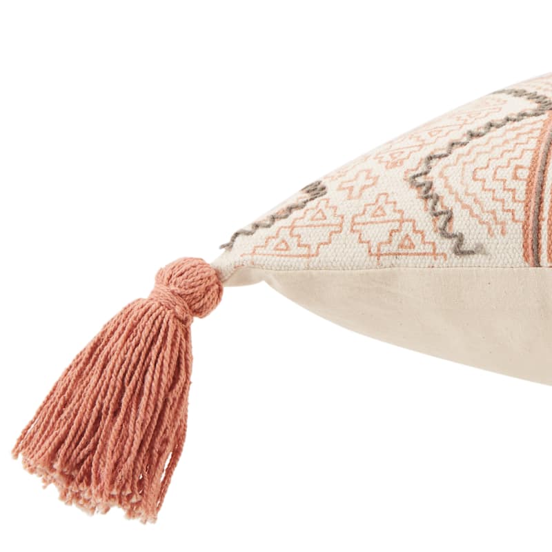 Saskia Tribal Throw Pillow