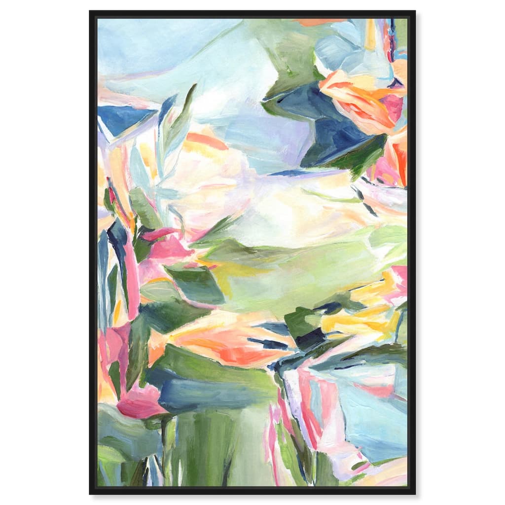 Sunkissed Garden Canvas by Art Remedy