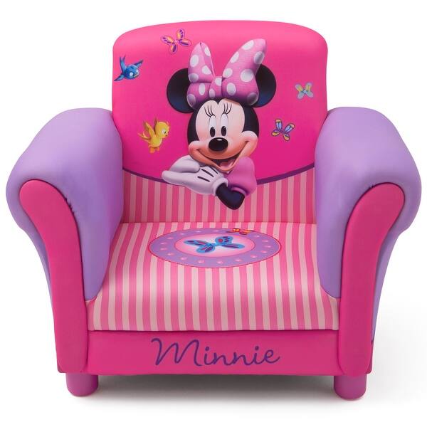 Minnie Mouse Upholstered Chair By Delta Children Overstock 32604810