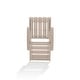 preview thumbnail 11 of 172, Shoreline Fully Assembled All-Weather HDPE Outdoor Folding Modern Adirondack Chair
