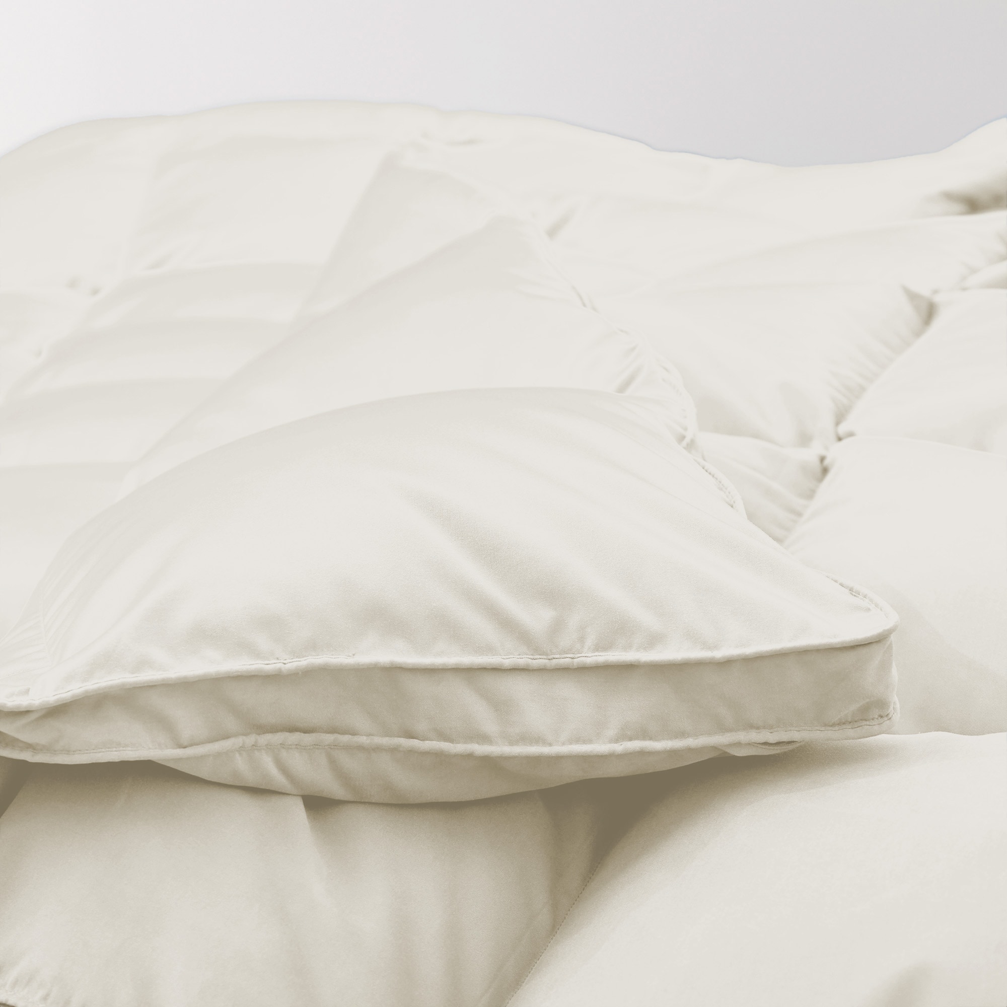 как выглядит Premium White Feather Down Comforter Duvet Insert All Warmth фото