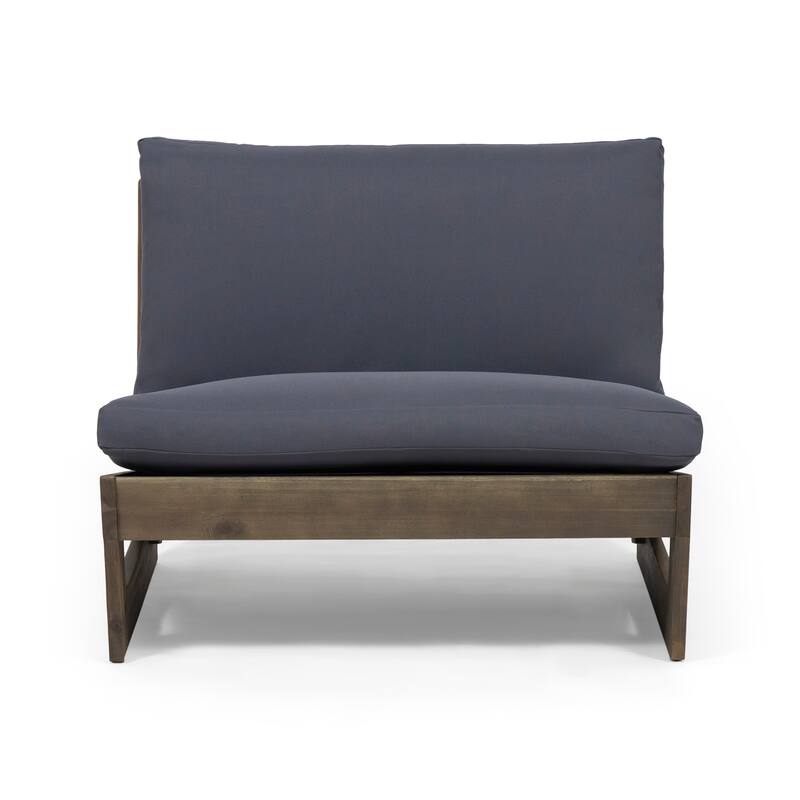 Sherwood Acacia Wood Outdoor Lounge Chairs and 50,000 BTU Circular Propane Fire Pit by Christopher Knight Home