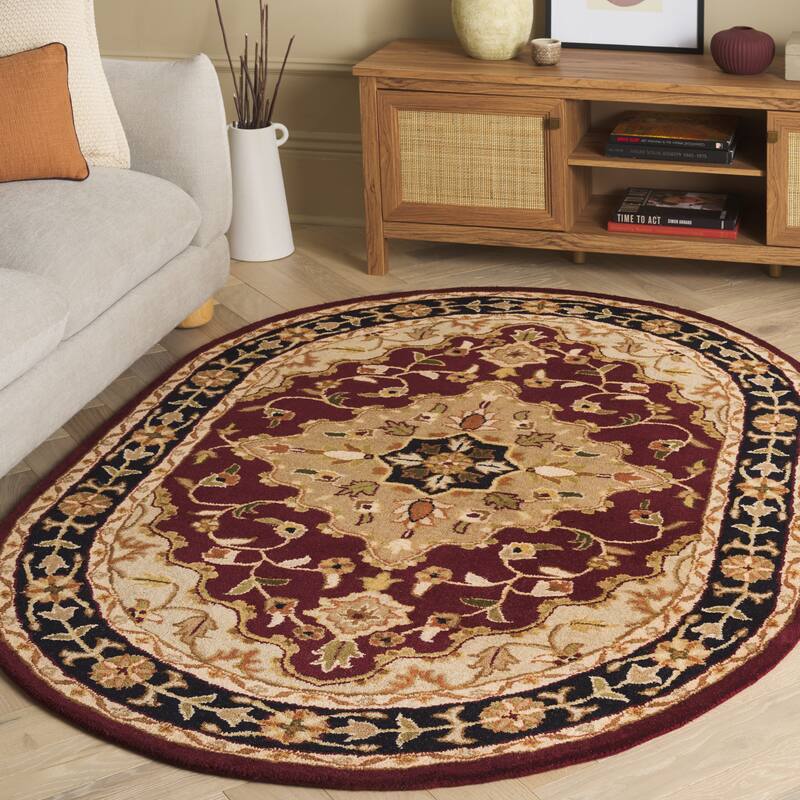 SAFAVIEH Handmade Heritage Kassandra Traditional Oriental Wool Rug