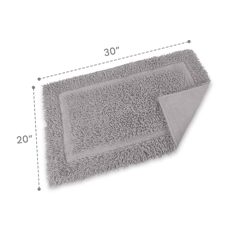 Martex 100% Cotton Quick Dry Ultra Soft & Absorbent Non Slip Bath Rug