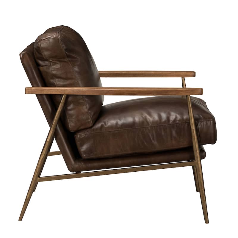 Classic Home Arnold Leather Club Chair