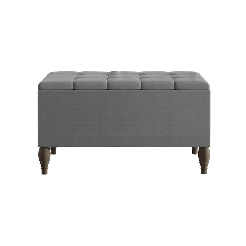 CraftPorch 2 Piece Bedroom Bench Set Transitional Button Tufted Bed