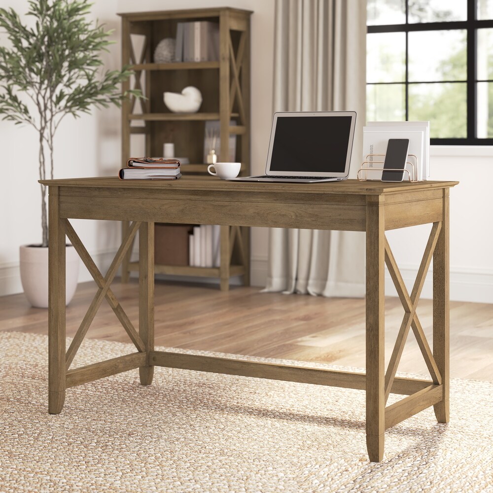 Manor park rustic farmhouse 2025 computer writing desk with drawer