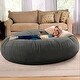 preview thumbnail 1 of 66, Jaxx Cocoon 6 Ft Giant Bean Bag Sofa and Lounger for Adults, Microsuede