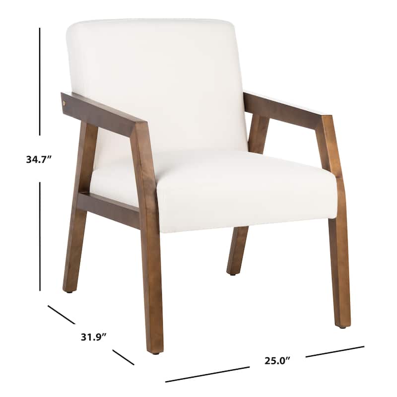 SAFAVIEH Olyvar Arm Chair - 25" W x 31.9" L x 34.7" H