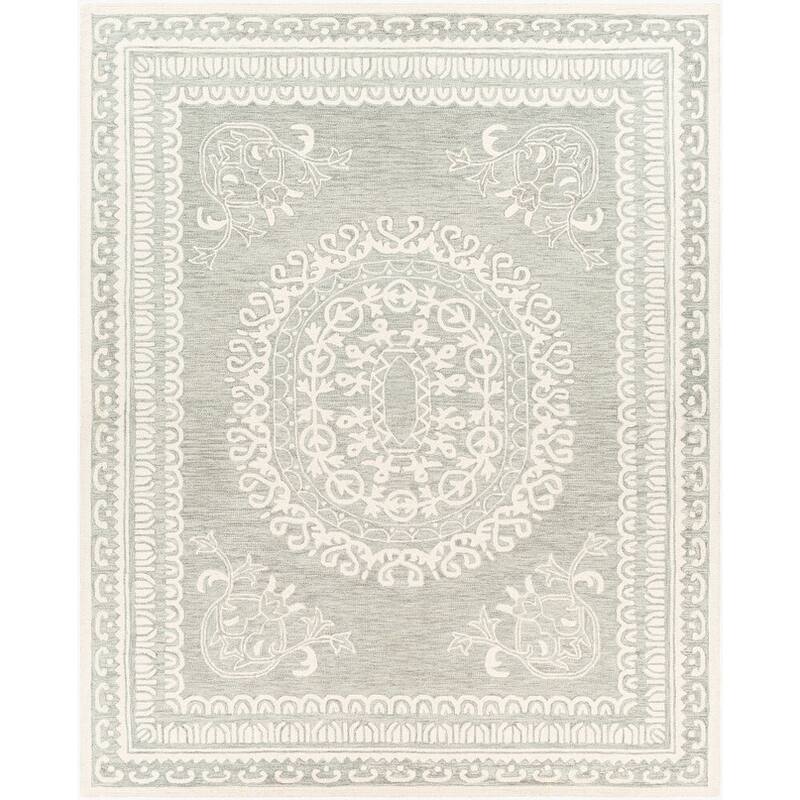 Livabliss Traditional Newcastle Medallion Area Rug